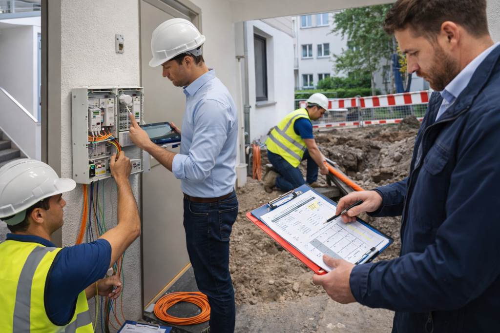 Ein- und Mehrparteienhäuser NE4